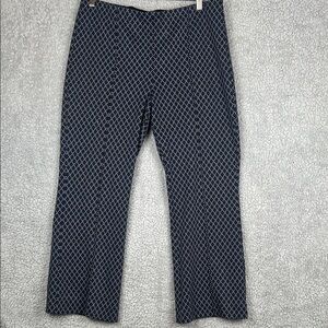 Maeve by Anthropologie The Margot Kick Flare Crop High Raise Pull On Size L